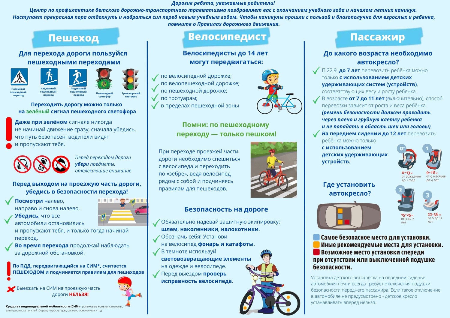 План внимание дети в школе